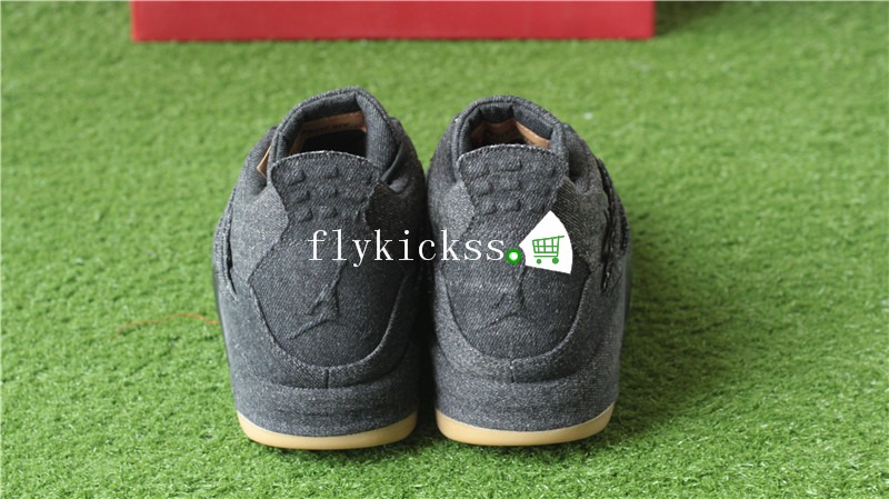 2018 Levi\'s x Air Jordan 4 Black